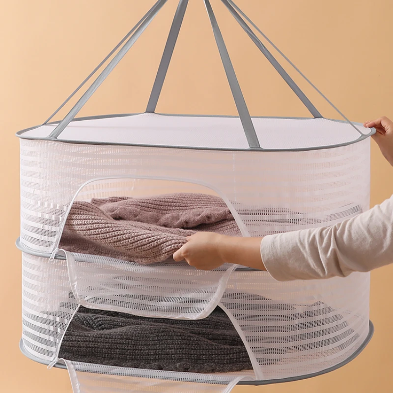 

Clothes Drying Net Air Clothes Tiled Drying Mesh Bag Cashmere Sweater Underwear Sweater Socks Clothes Basket Dedicated Drying