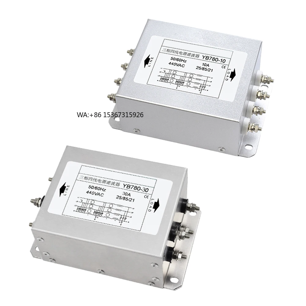 

High Quality 380V 440V 520V Power Filter 10-200A Three-Stage Three-Phase Four-Wire LV Products