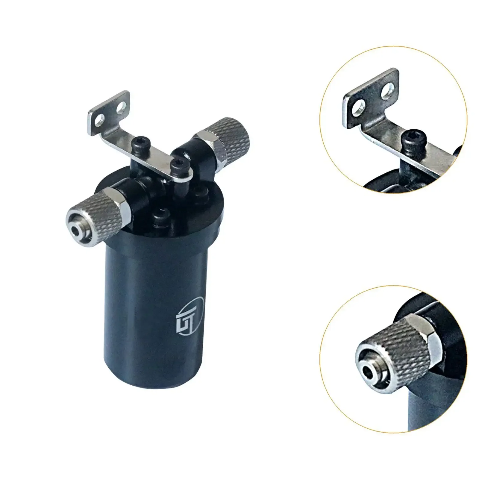 JDModel Mini Hydrauliköl Metallfilter mit feinem Sieb für RC Tamiya Bagger Bulldozer Loader LKW Teile Rc Zubehör – Detail 10