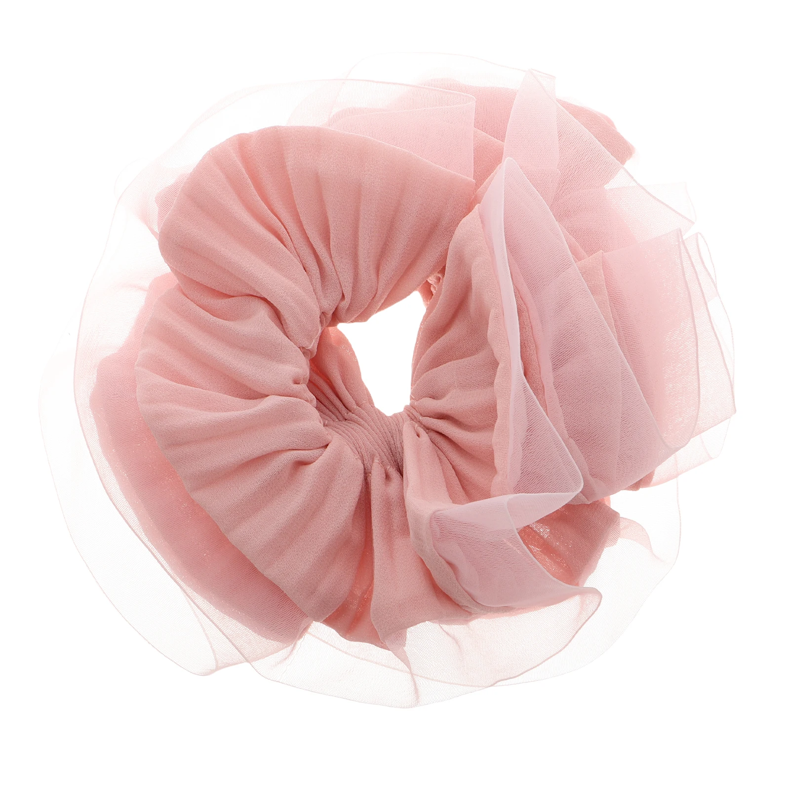 

Ruffled Hair Rope Large Organza Scrunchies Soft Oversized Accessories Jumbo Bands Girls Hair Ties Women Ponytail Holders