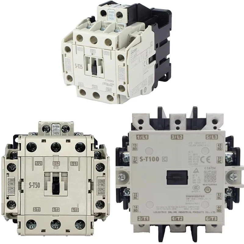 AC Contactor S-T10 S-T12 S-T21 S-T25 S-T35 S-T50S-T65S-T80 24V 36V 48V 110V 220V 380V