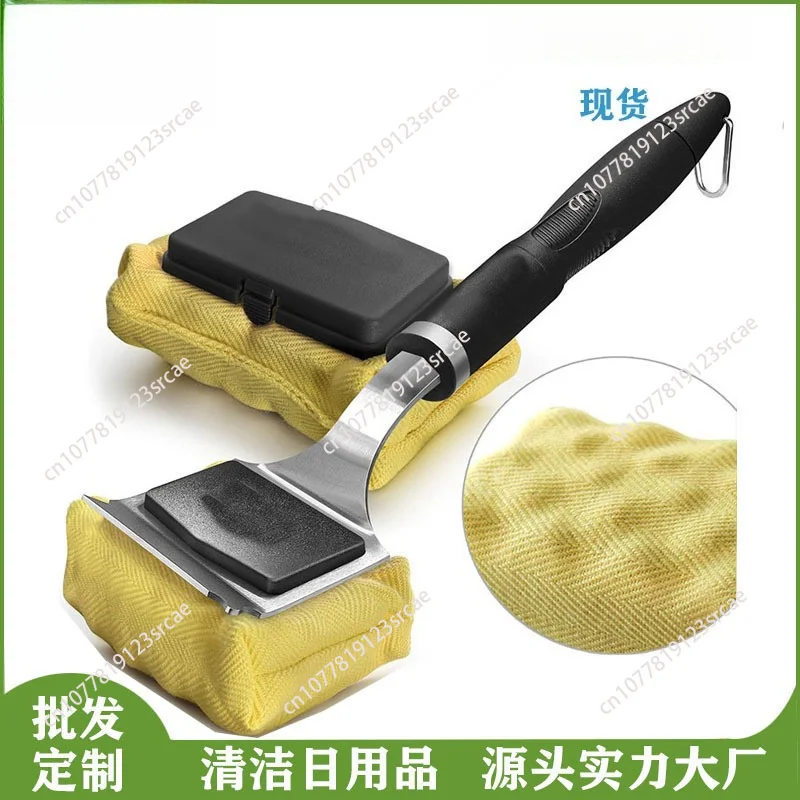 Stainless Steel BBQ Grill Brush Cleaning Tool for Wire Mesh Grid Grate Barbecue Accessories