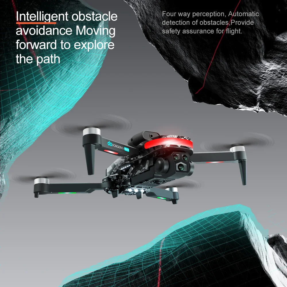 182 Drone Professional Brushless Motor 4K 8K  Dual HD Aerial Photography FPV Obstacle Avoidance Quadrotor for Toys UAV