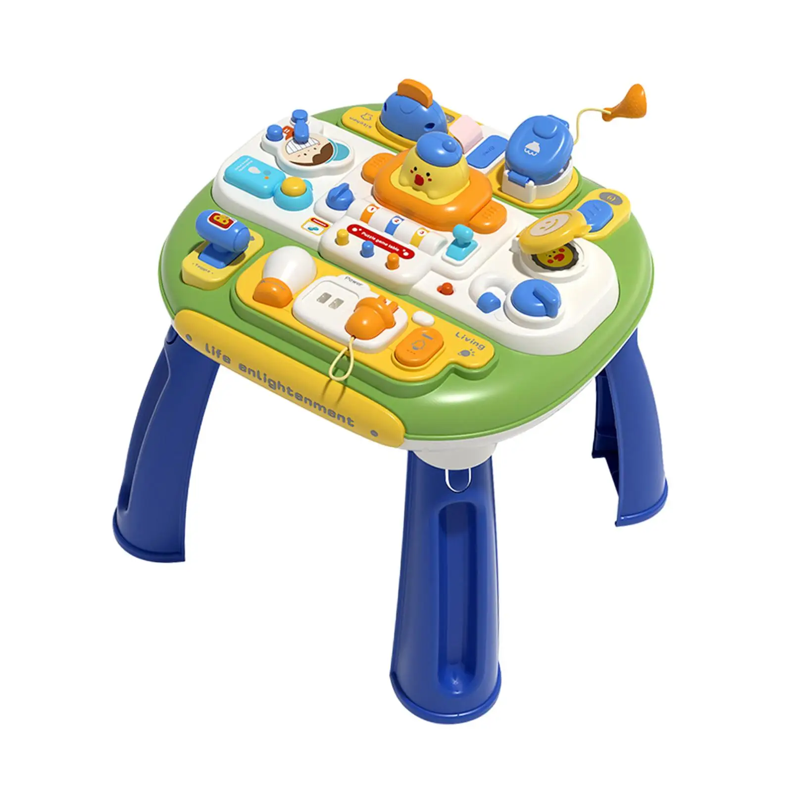 Busy Activity Table Toy Baby Play Table Life Basic Skill Valentines Day Gift