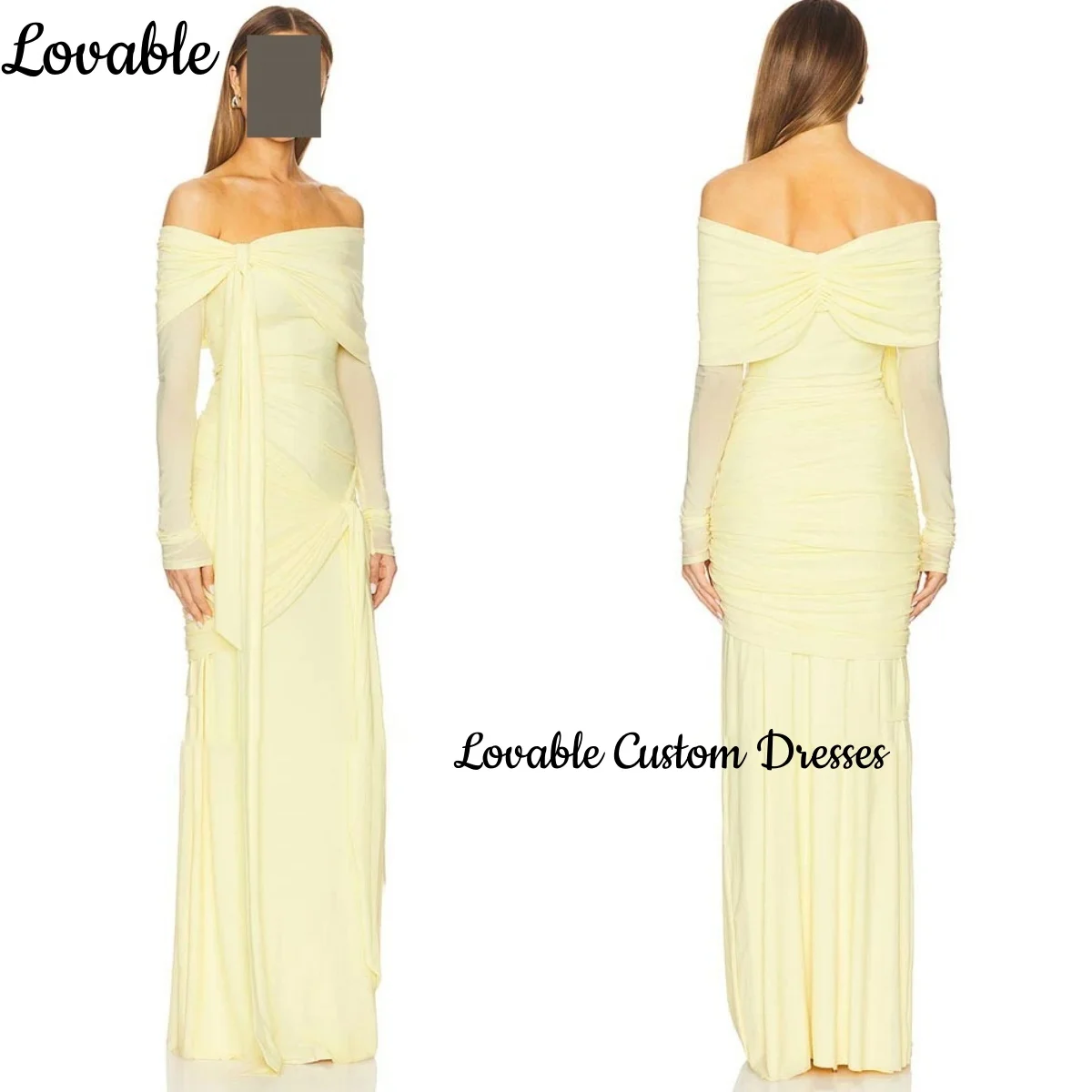 

Платья для особых случаев Индивидуальные колонны с открытыми плечами и вырезом Роскошные вечерние платья длиной до пола с рюшами на молнии