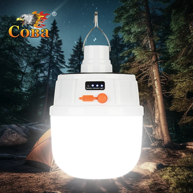 

Solar Light USB Rechargeable Bulb Camping Solar Led Light Remote Control Tent Hanging Bulb For Outdoor Hiking Emergency Outage