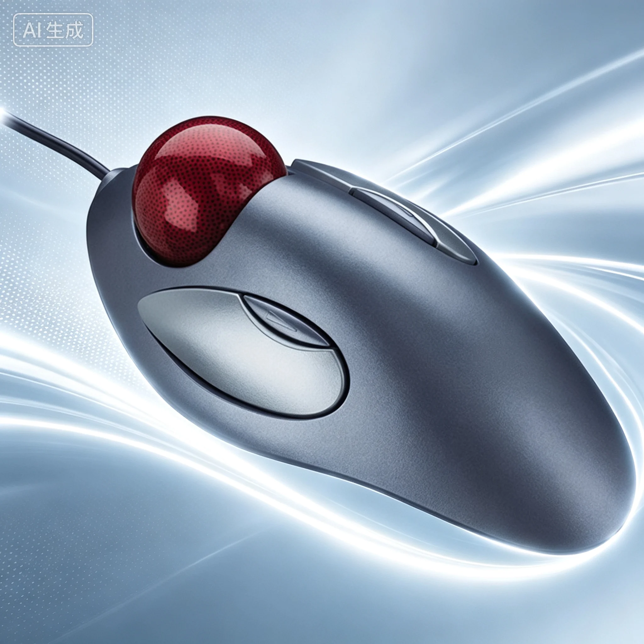 For T‑BC21 Trackball Mouse TrackMan Marble CNC Modeling TM‑150 90% new