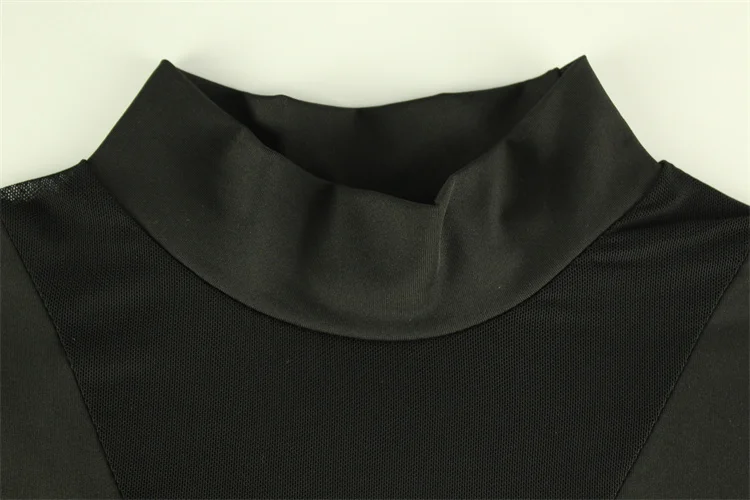 back view of the long sleeve bodysuit