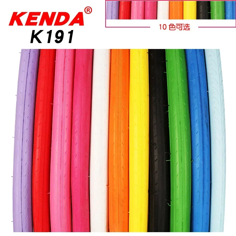 KENDA Jianda Dead Flying Tire K191 26 Inch Road Bicycle Outer Tire 700x23C Color Inflatable Tire