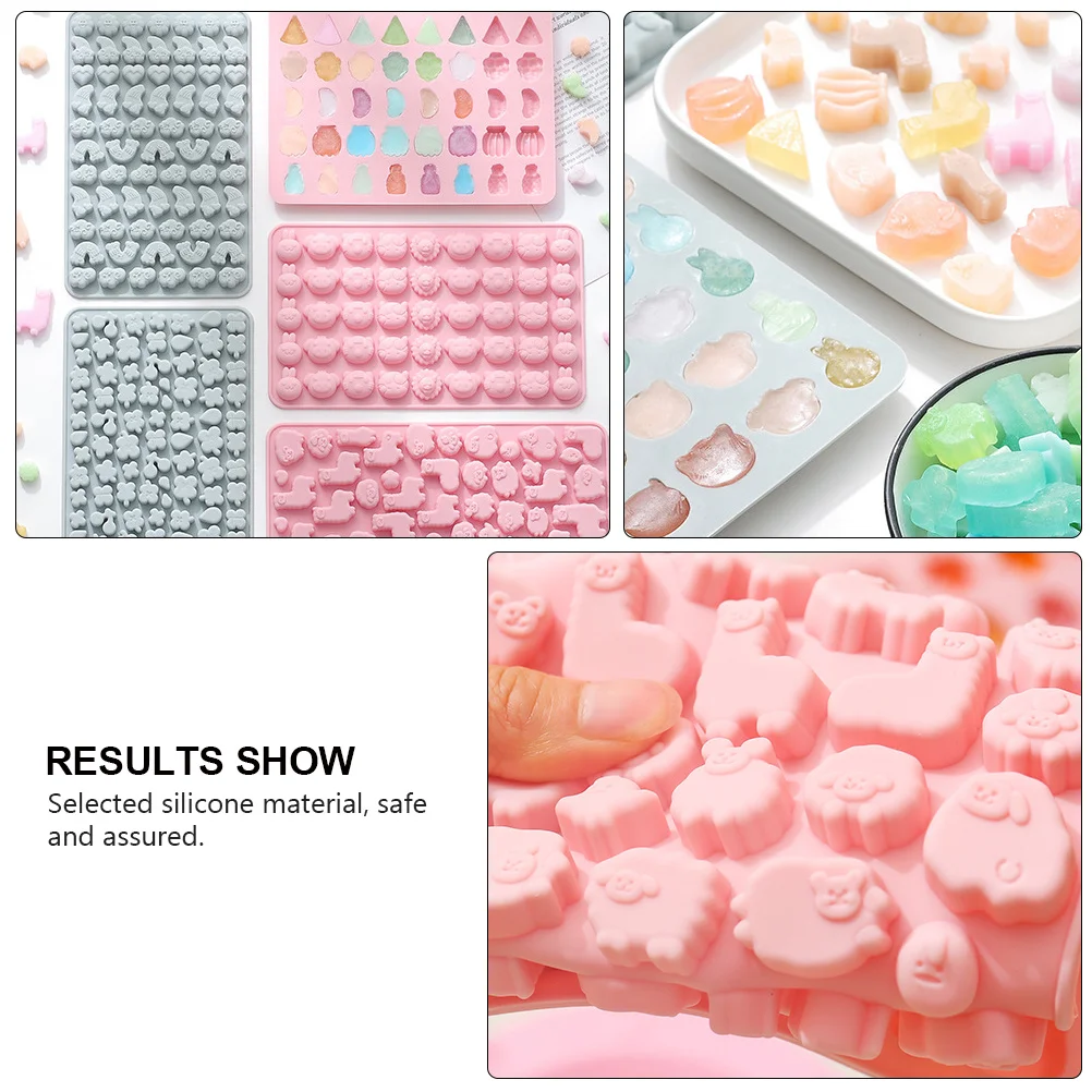 2 stks Alpaca Siliconen Chocolade Bakken Snoep Diy Zelfgemaakte Keuken Gebruik Dierlijke Vorm Dessert Bakvorm Siliconen Mal