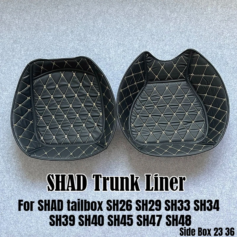

For SHAD Tailbox SH26 SH29 SH33 SH34 SH39 SH40 SH45 SH47 SH48 Motorcycle Trunk Tail Box Liner Luggage Inner Pad Protector Lining