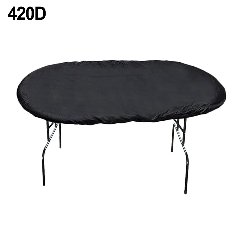 Poker Table Cover For Oval Shaped Poker Tables Dust Cover Board Game Cover 210D 420D Oxford Cloth Poker Table Covers