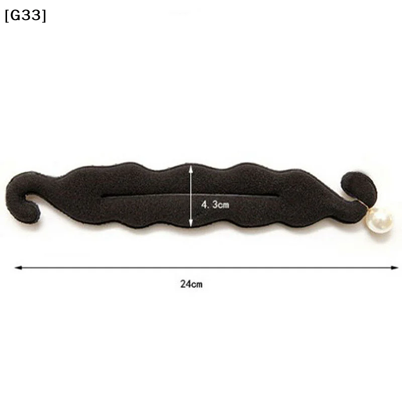 Magic Foam Sponge Donut Bun Maker Twist Hair Styling Curler Tool Easy Bun Hair Accessories For Women Girls[G33] - view 6