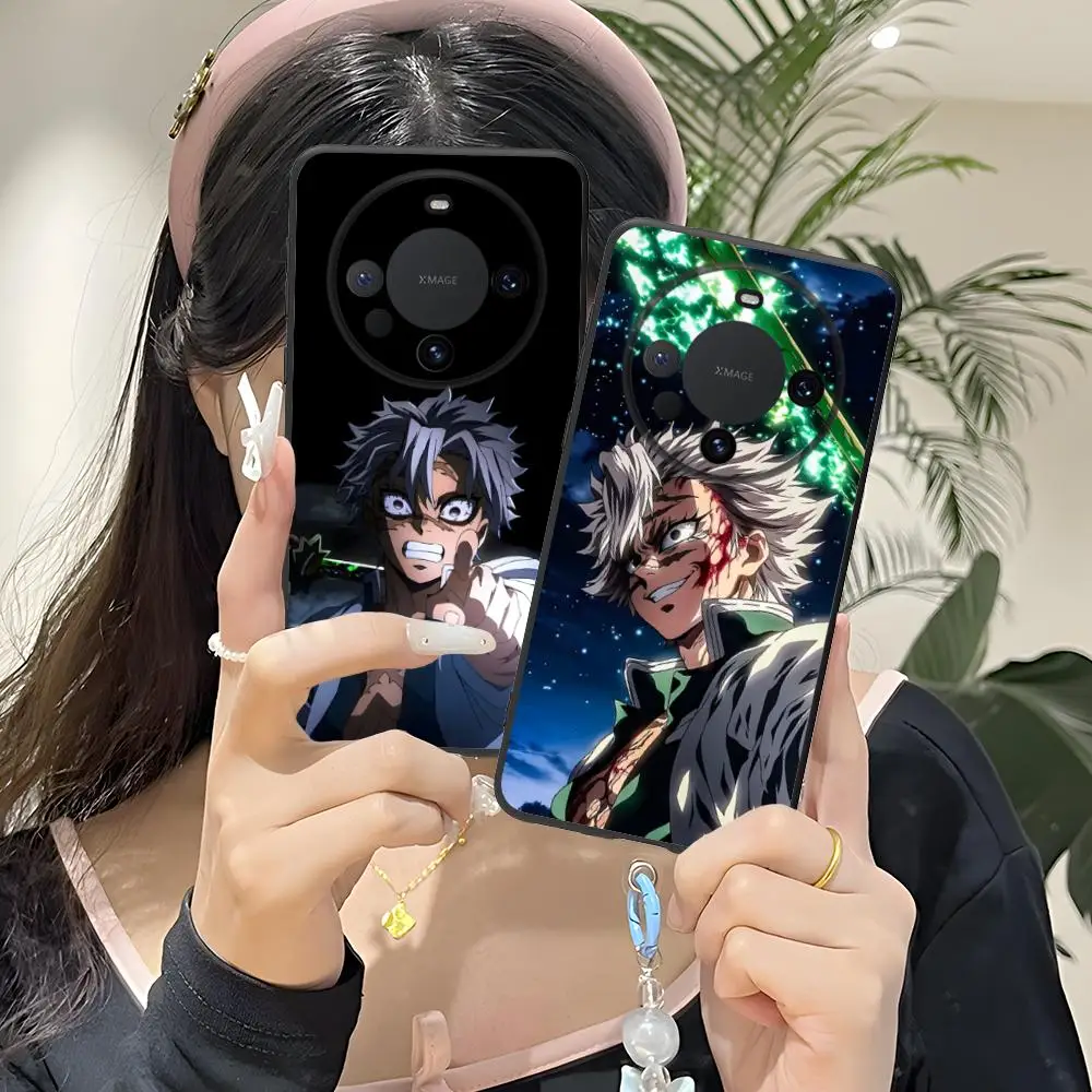 

Чехол для телефона Demon Slayer Sanemi для Huawei Mate 60 50 40 30 20 10 Pro Plus Lite E 5G с цветной печатью, роскошные защитные мобильные телефоны