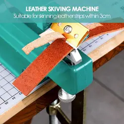 new Manual Leather Skiving Machine Strip Belt Thinning Skiver Splitter Leather Peeling Machine DIY leather crafts Cutting Tools