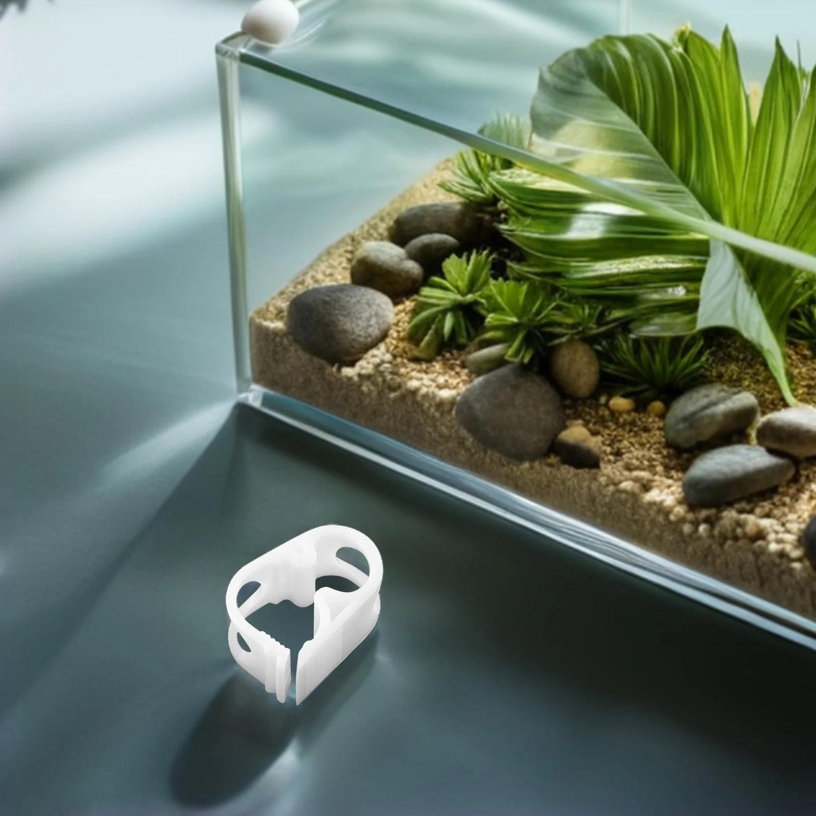 5 pièces colliers de serrage pour tubes pour jardin Microspray contrôle du débit d'eau colliers de serrage en plastique collier de serrage en plastique serre-tube Siphon pince de tuyau