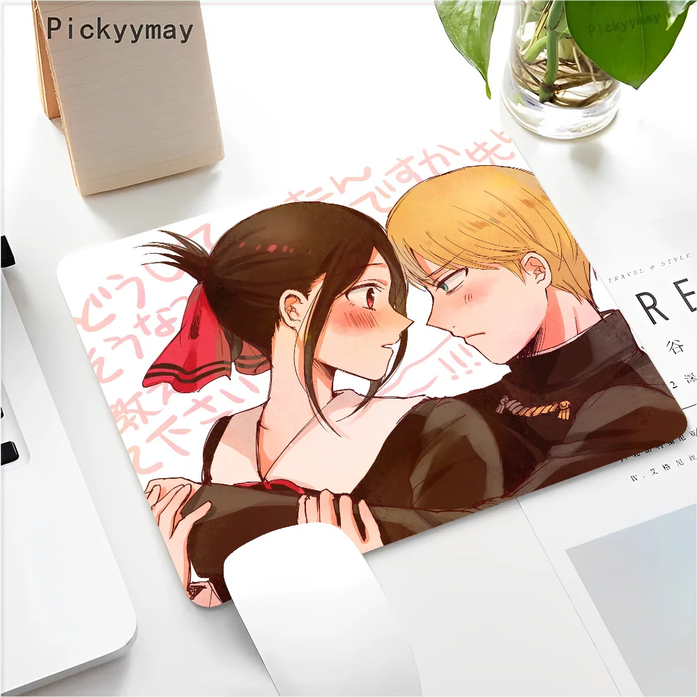 LOVE IS WAR Mousepad Small Office Computer Desk Mat Table Keyboard Big Mouse Pad Laptop Cushion Non-slip Deskpad Home Decor