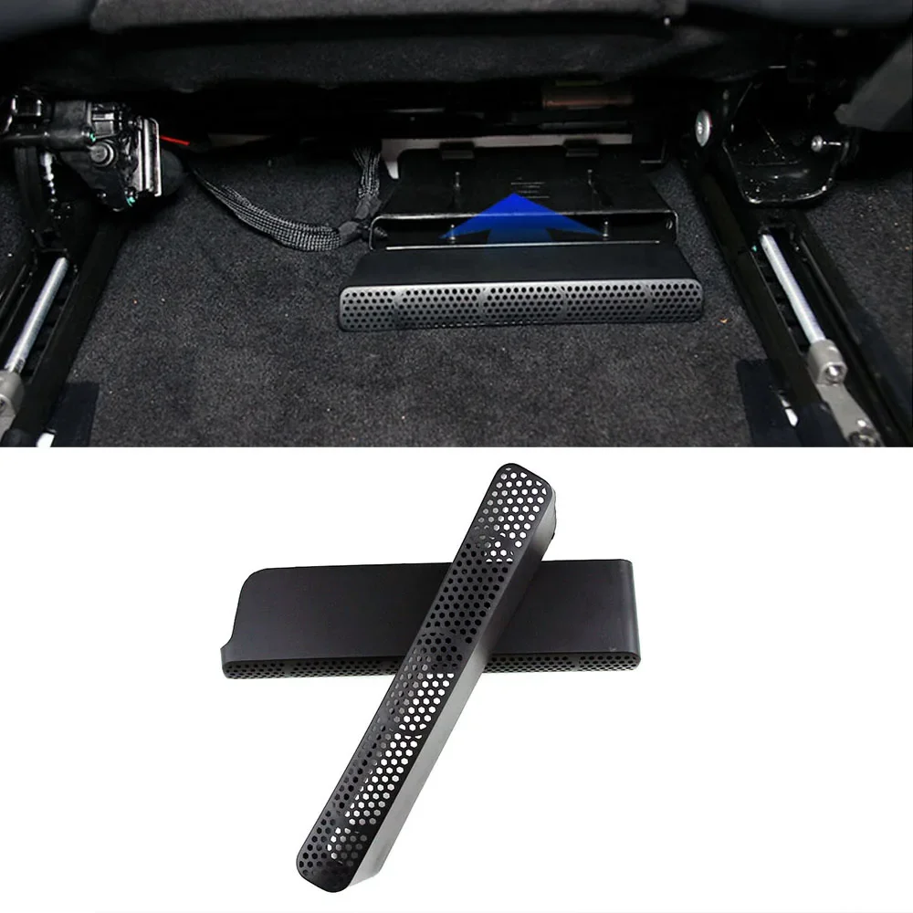 For Peugeot 5008 MK2 2016-2020 Under Seat Floor Rear AC Heater Air Conditioner Duct Vent Cover Grill Outlet Cover Trim