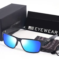 Gafas de sol de aluminio y magnesio de marca para hombre y mujer, gafas de sol de conducción de diseño para hombre, gafas cuadradas DELTA, gafas masculinas