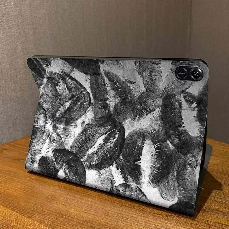 ريترو ليوبارد طباعة الشفاه ل الشرف الوسادة ماجيك GT GT2 6 X8 V7 V8 X9 8 9 13 X8a X9a Pro 10 12.1 12.5 بوصة اللوحي #5