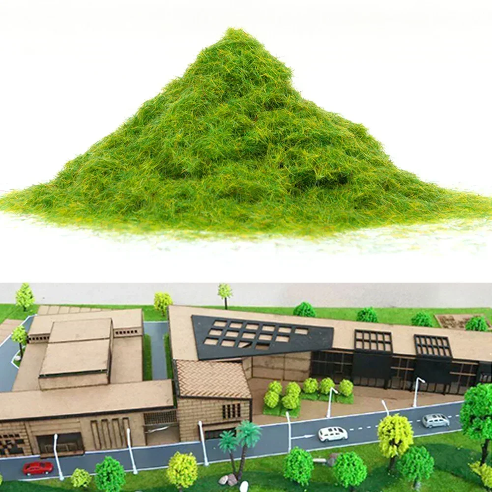 

30/500g Grass Powder Model Railway Nylon Artificial Grass Powder Tree Powder Lawn Diorama 3 Mm Hobby Craft Accessories