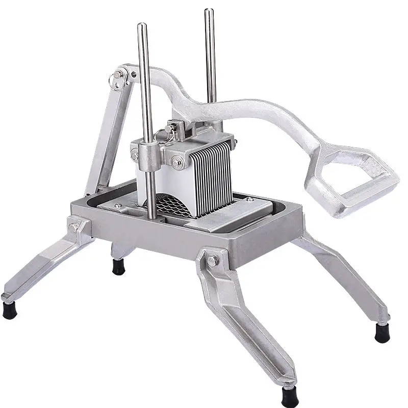 Manual Onion Slicer Machine - Commercial Tomato Cutter for Fries & Burgers