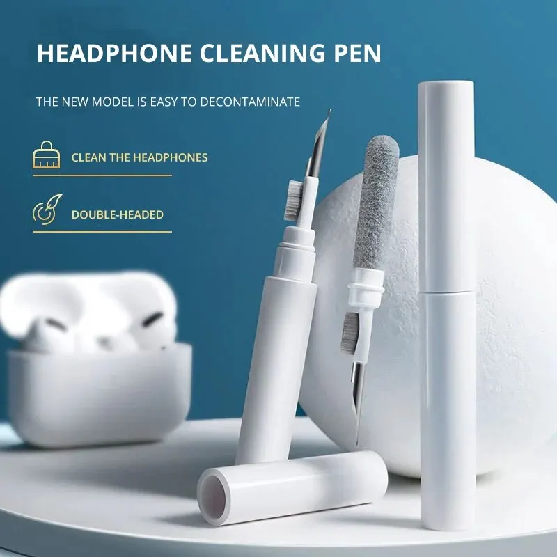 1pc Bluetooth Earphone Cleaning Pen Multifunctional Cleaning Brush Earphone Cleaner