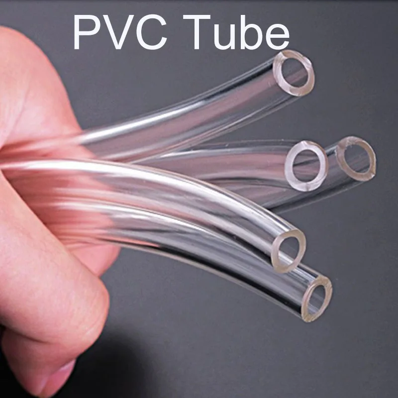 1/3/5M Transparent PVC Plastic Hoses High Quality Water Pump Tube 2 3 4 5 6 8 10 12 14 16 18 mm Inner Diameter