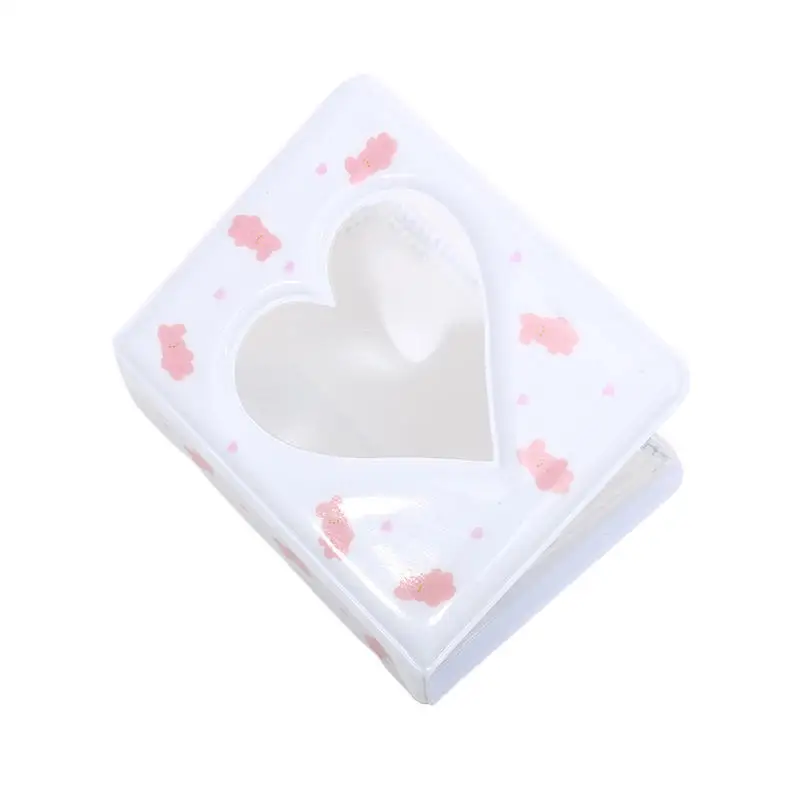 Mini album per carte fotografiche d'amore da 3 pollici 36 slot per schede Album per carte fotografiche idol Album per foto Nuovo libro da collezione per archiviazione di immagini