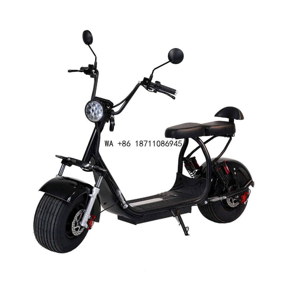 

Wholesale Price USA Warehouse EEC DOT Factory Direct 2000W Electric Dual-Wheel Scooter with Fat Tire & 2 Seats
