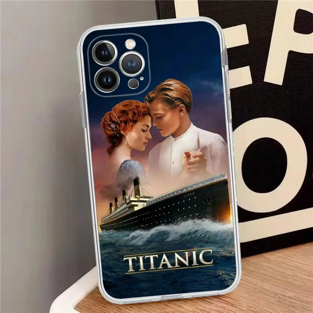 Classics T-TitanicS Movie Phone Case For iPhone 15 14 13 12 Mini 11 Pro XS Max X XR SE 6 7 8 Plus Soft Silicone Cover