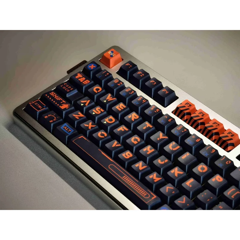 

Набор колпачков для клавиш на тему научной фантастики, PBT Cherry Profile, оригинальные колпачки для клавиш ручной работы на заказ, аксессуары для механической клавиатуры, подарок