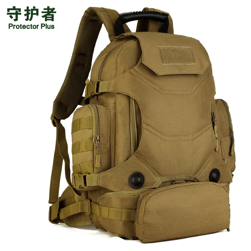 

Protector Plus 40L Многоцелевой рюкзак для походов и охоты 600D Комбинированный рюкзак для кемпинга Поясная сумка Уличные тактические сумки