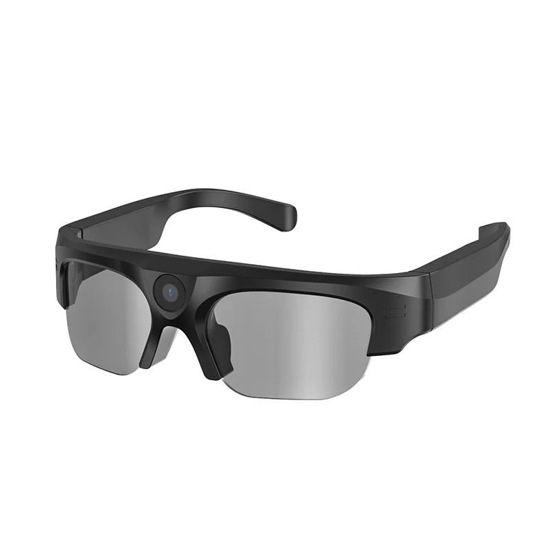 Caméra de tableau de bord de vélo à lunettes haute définition 4K, mini caméra de sport, lunettes de soleil polarisées, lunettes Bluetooth