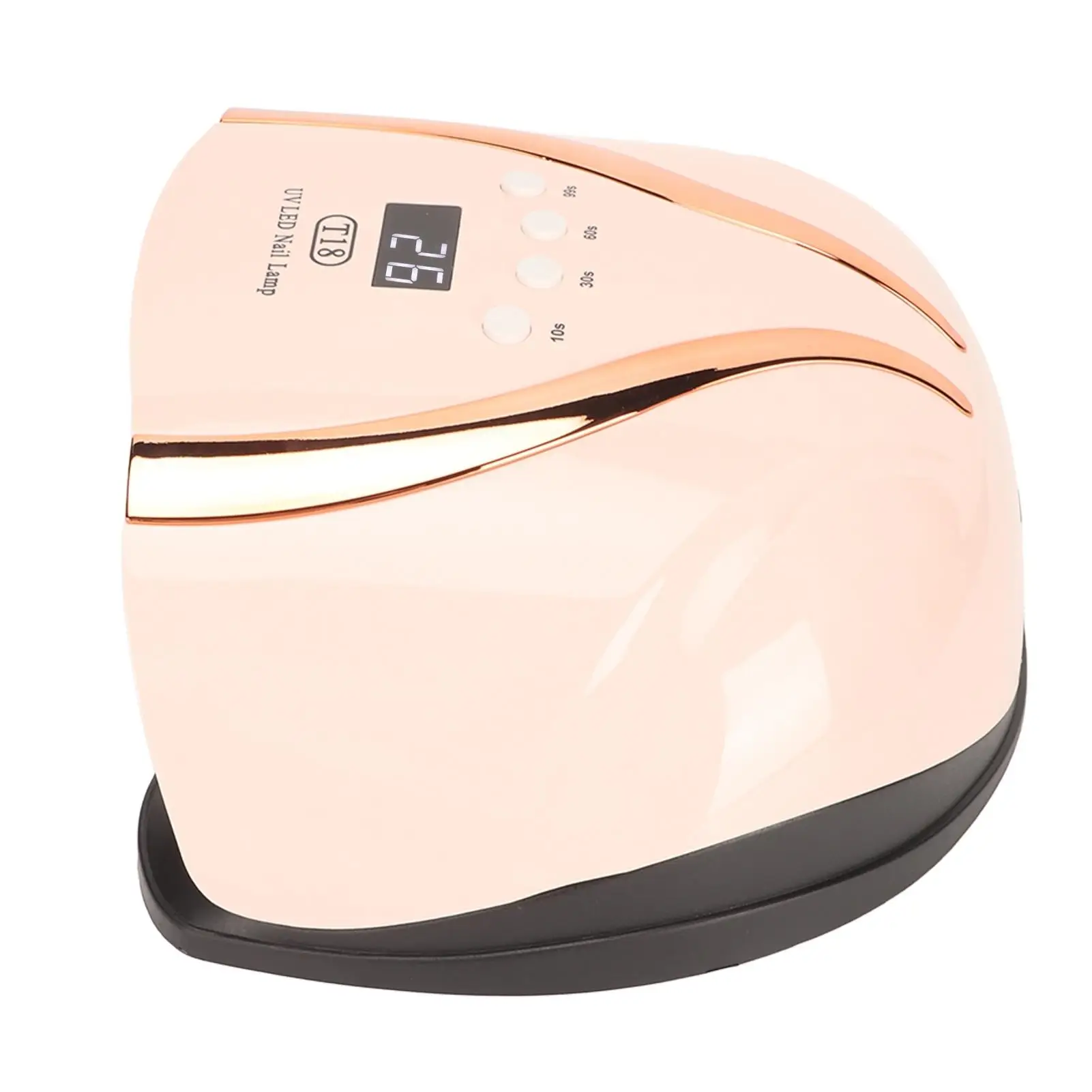 258W Nail Gel Dryer with 66 Light Chips, Multi-Timing & Detachable Base - 100-240V Curing Lamp for Nail Polish