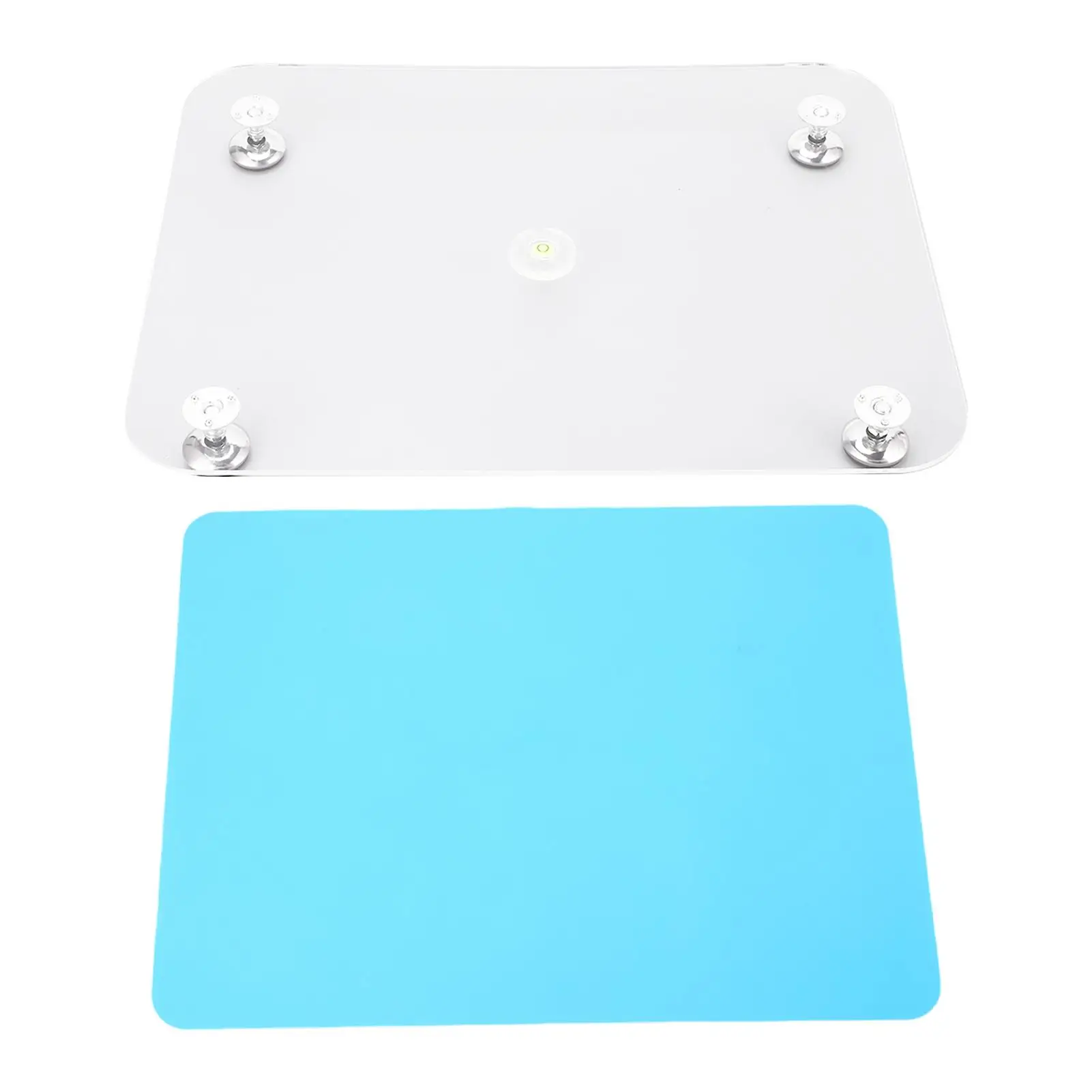

Adjustable Resin Leveling Board Durable Silicone Mat for art Supplies Large Area Multipurpose Crafting Tool