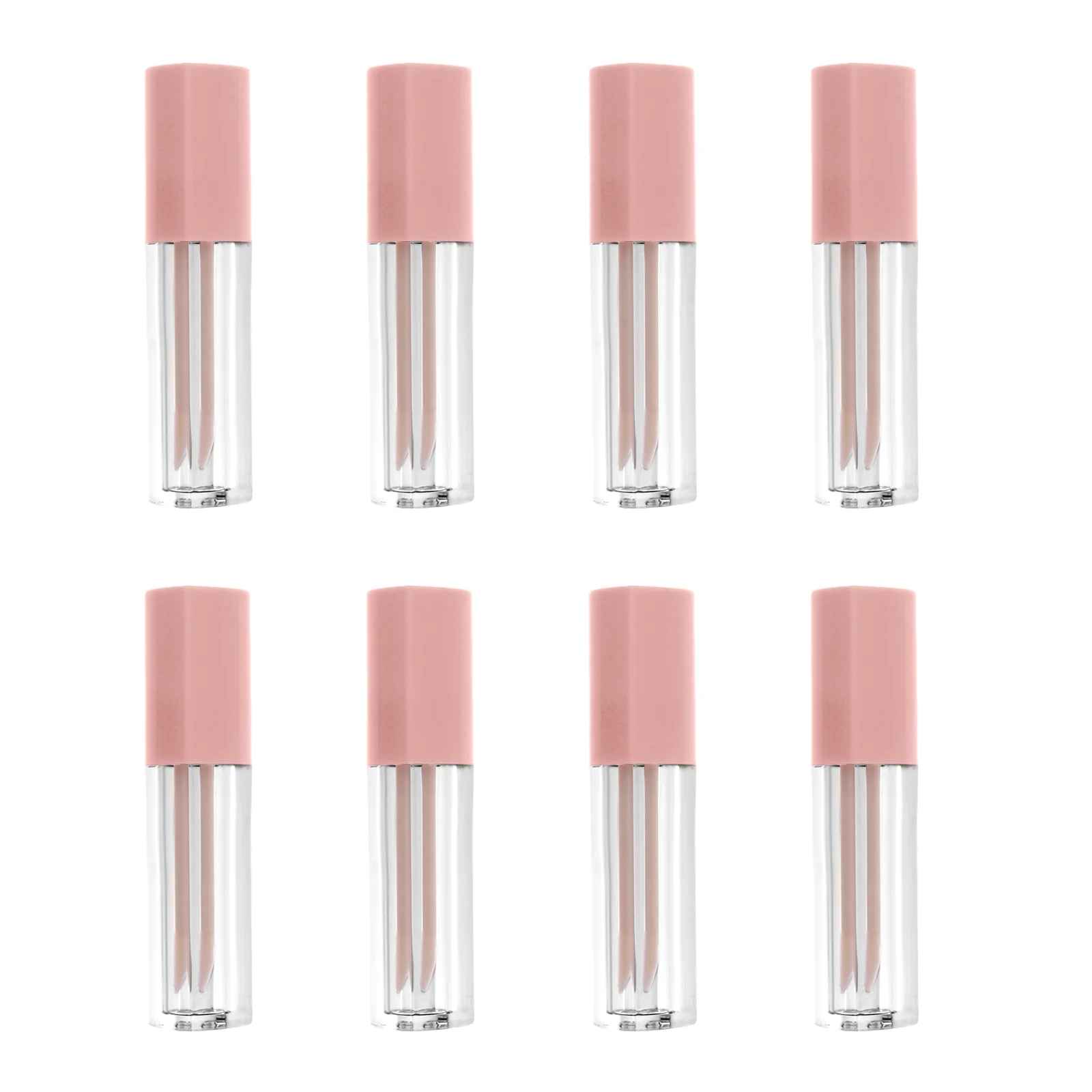 

8 Pcs Lip Balm Love Gloss Bottle Leak-proof Storage Bottles Eyelash Growth Oil 870X200X200CM Tubes Travel