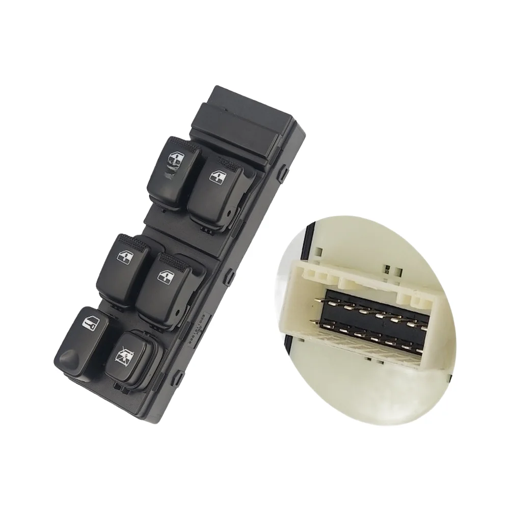 Window Control Switch 93570-2F200 for Hyundai For Spectra 2004-2009 1.8L L4 Engine and 2.0L L4 Engine Applications