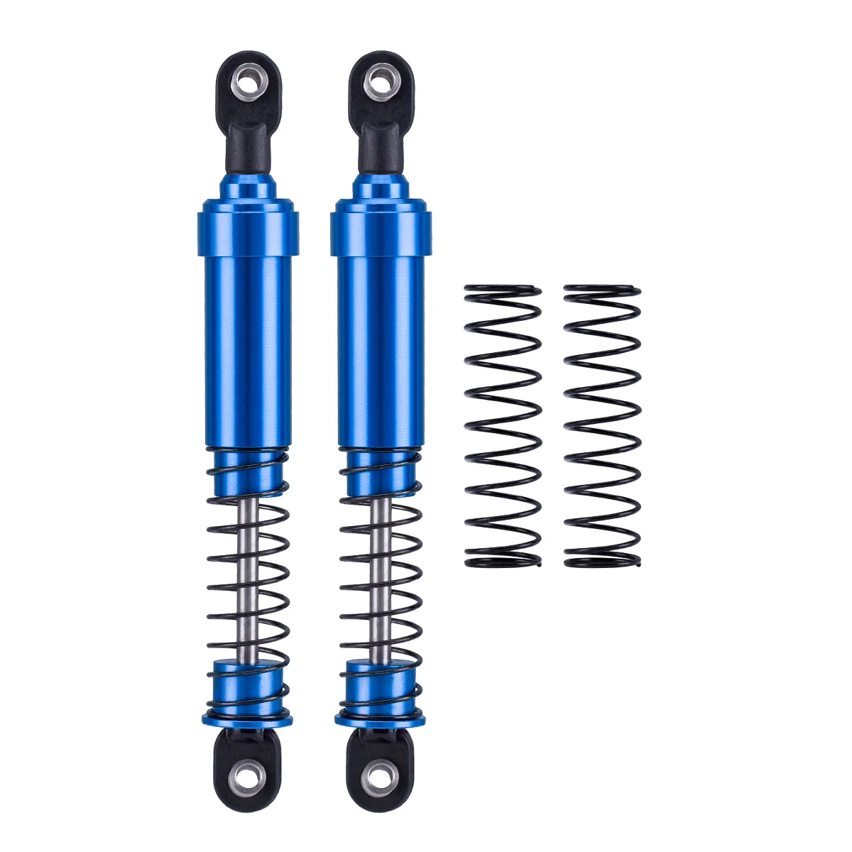 MALOM RC Aluminium Big Bore Schocks 75/85/95/105/115mm Öl Dämpfer Für 1/10 RC Crawler LCG Cheater Rigs SCX10 TRX4 Gamde R1 Comp Bauen DIY 3