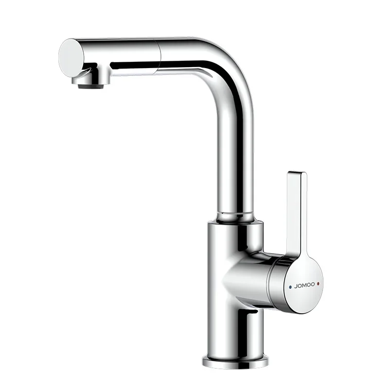 Washbasin basin faucet, toilet hot and cold water outlet bathroom cabinet rotating faucet