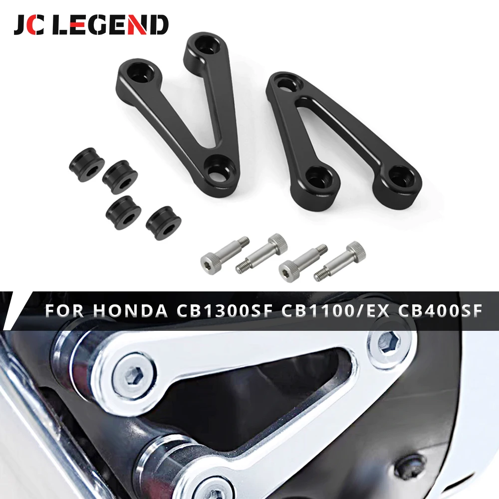 

Headlight Stay Kit For Honda CB1300SF CB400SF CB1100 CB1100EX Headlight Mount Bracket Aluminum Head Light Brackets accessories