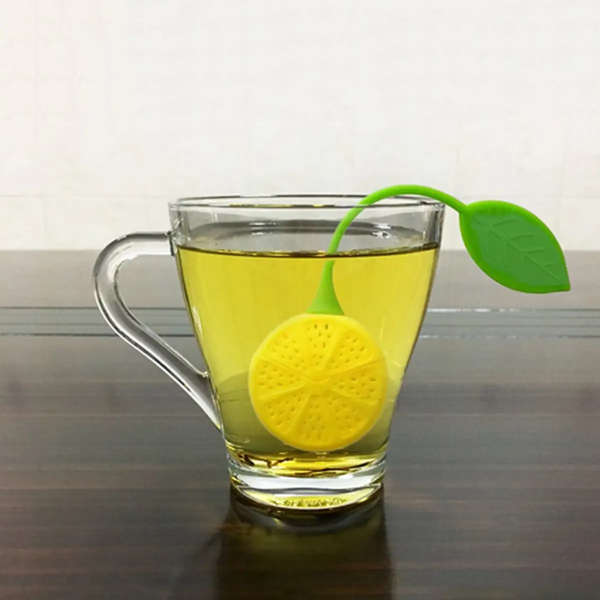 Lemon Loose Tea Leaf Strainer Herbal Spice Infuser Filter Diffuser Tea bag tea maker silicone tea infuser
