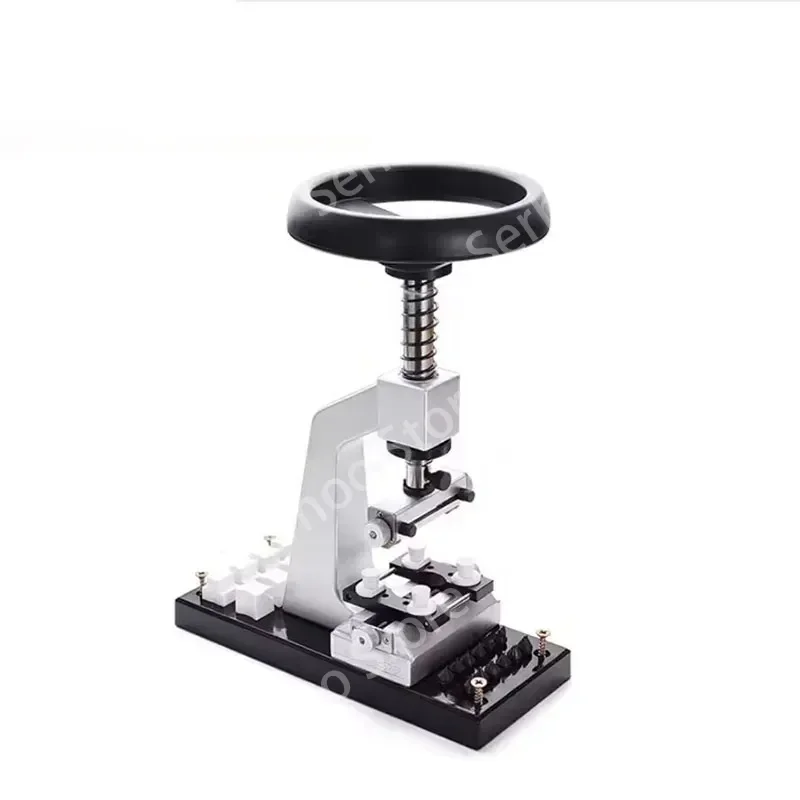 Switch Screw Bottom Cover Machine with Steering Wheel Watch Opener Open Screw Cover Type Watch Repair Tool 5700 Desktop