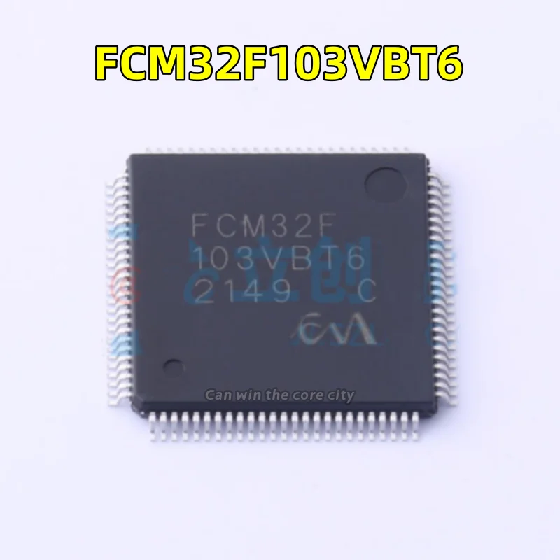 

5-100 PCS/LOT New FCM32F103VBT6 FCM32F 103VBT6 package LQFP-100 microcontroller controller