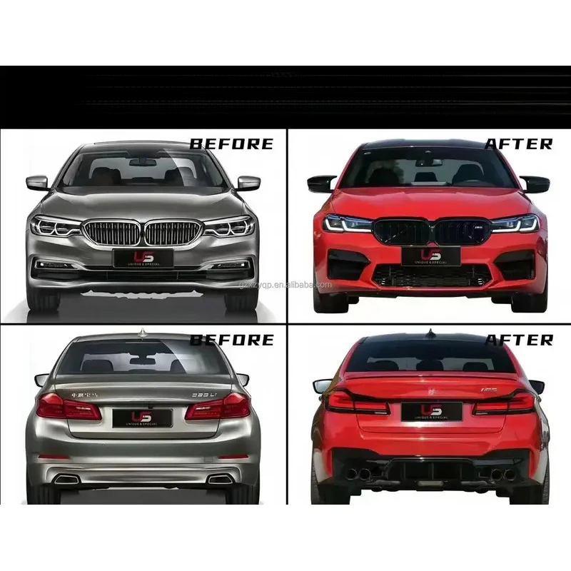 

Заводская горячая распродажа для лучшего подходит для обновления F10 до G30 LCI 2022 M5 Body Kit F10 Аксессуары 5 серии F10 F18 Body Kit Cha