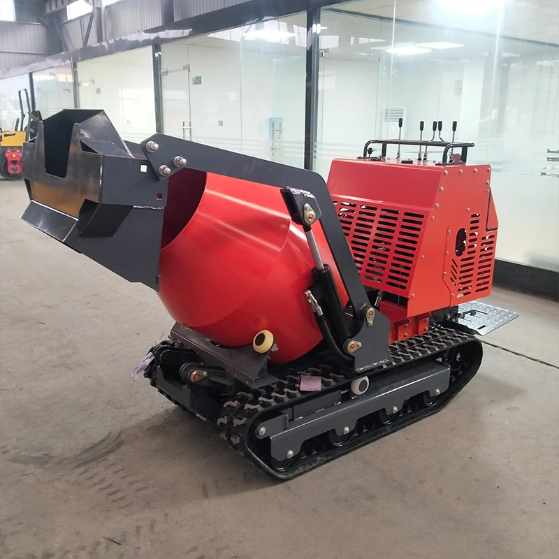 Customized Multifunction Self-Loading Concrete Mixer Small Portable Concrete Mixer Machine Construction Site Concrete Mixer Truc
