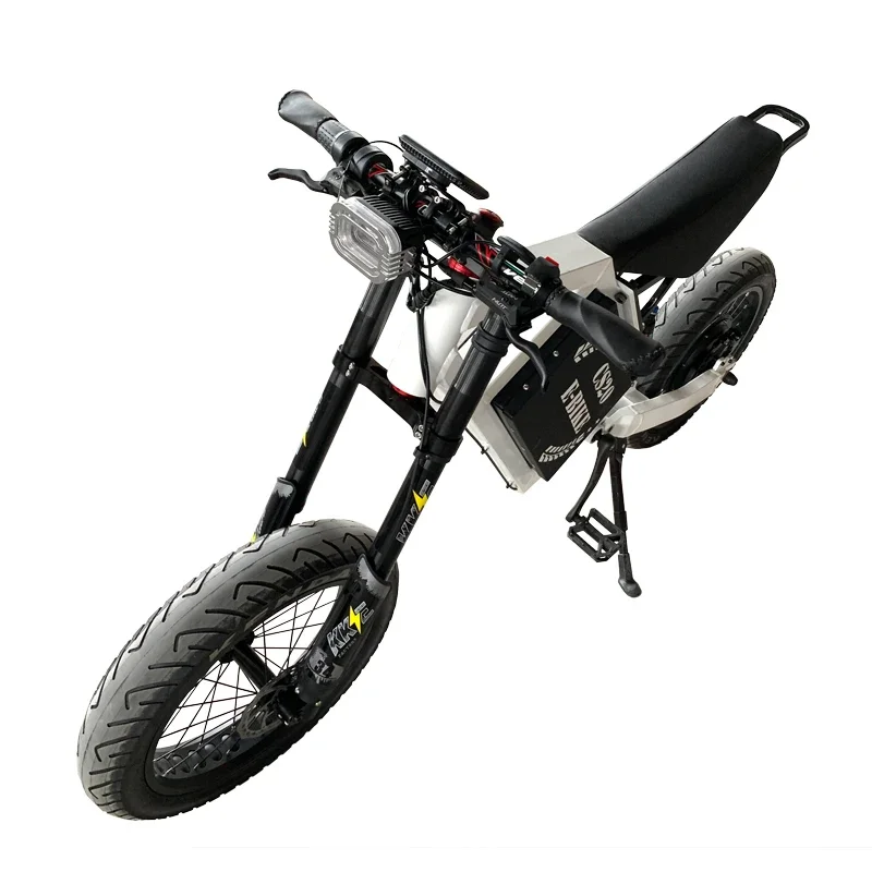 CS20 Super Power 5000w Hub Motor Electric Bike Massive Speed 48v 72v Full Suspension 19 Inch Fat Bike Tire Ebike