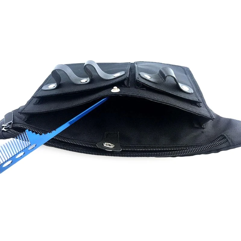 Hairdressing Scissors Storage Bag Barber Waist Belt Bag Salon Hair Scissors Canvas Comb Storage for Case