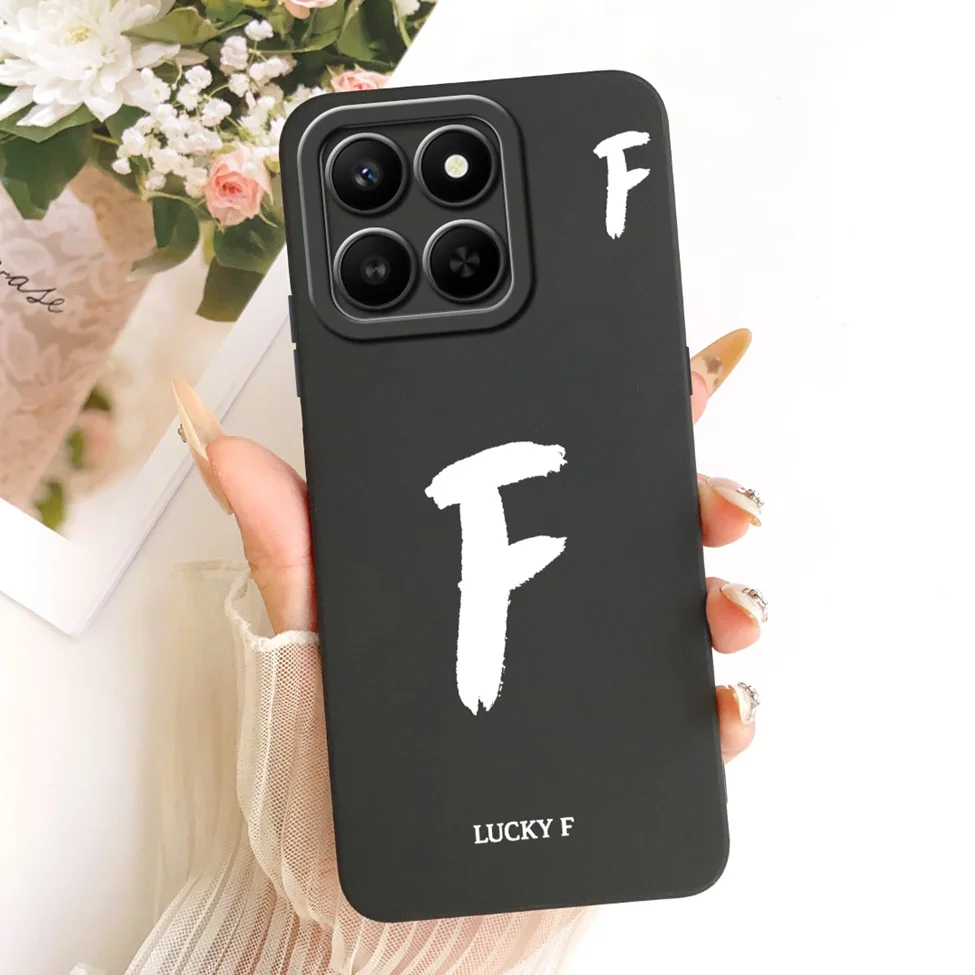 ل الشرف X7D 5 جرام 4 جرام LGN-LX1 غطاء الشرف 400 الذكية 5 جرام حافظة فاخرة A-Z رسائل موضة كول كراون سيليكون جراب هاتف