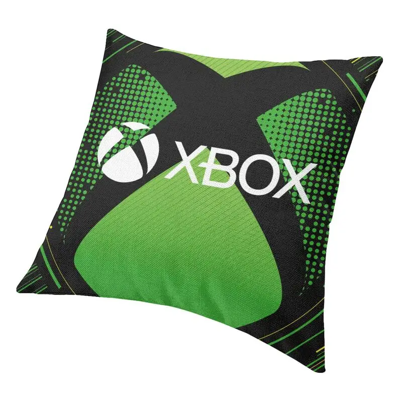 Custom Classic Xbox Gamer Square Throw Pillow Case Home Decorative 3D Double Side Print Gamer Gifts Cushion Cover for Car